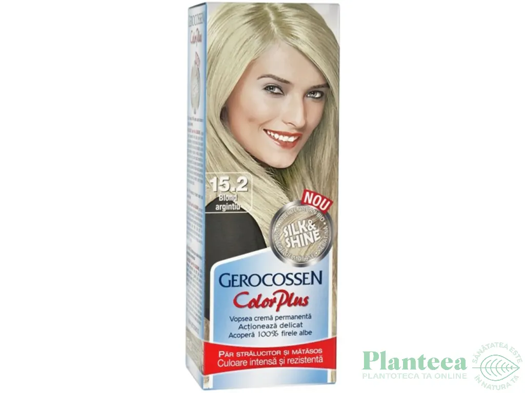 Vopsea par nr15.2 blond argintiu 50ml - GEROCOSSEN