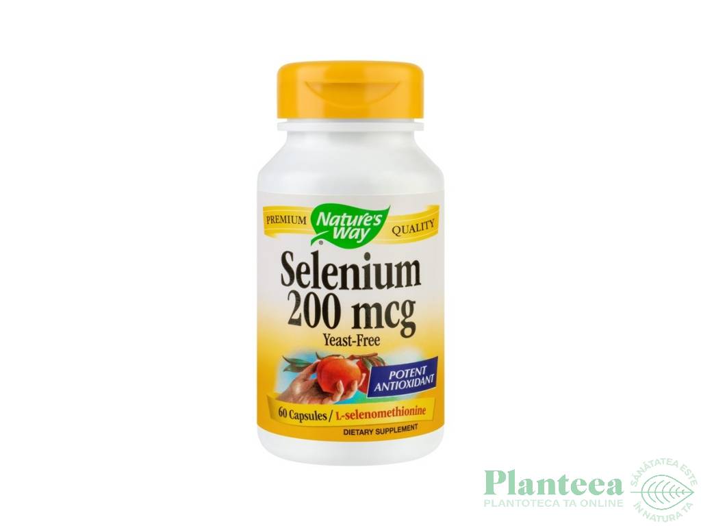 Selenium 200mcg 60cps - NATURES WAY