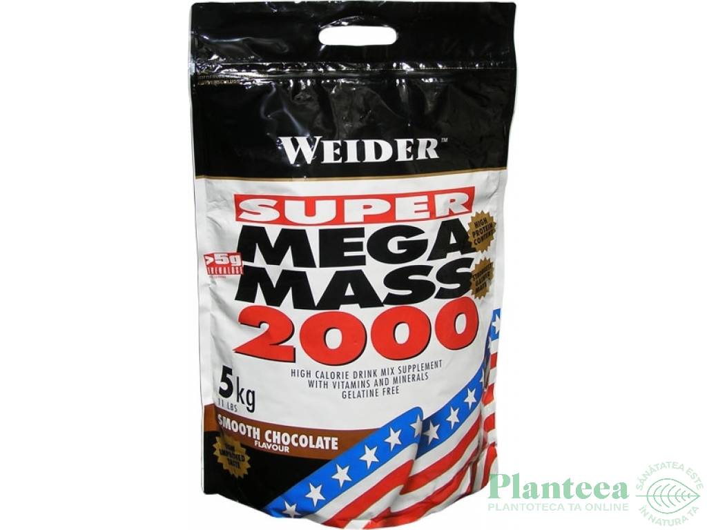 Super mega mass 2000 ciocolata 5kg - WEIDER
