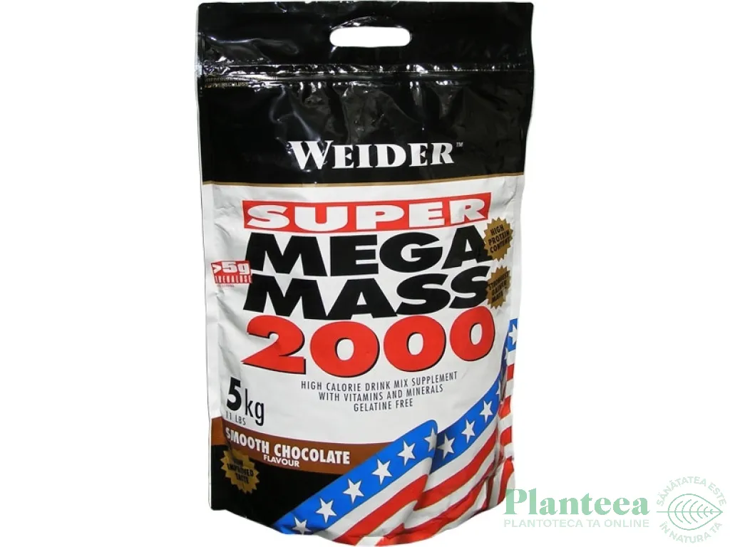 Super mega mass 2000 ciocolata 5kg - WEIDER
