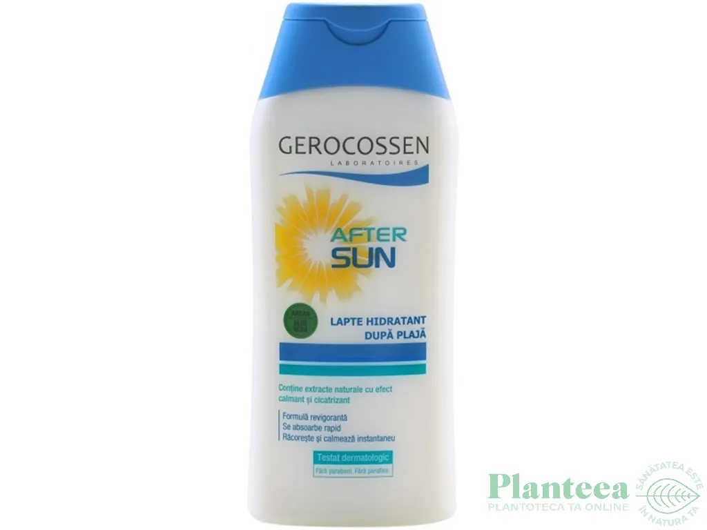 Lapte hidratant dupa plaja Sun 200ml - GEROCOSSEN