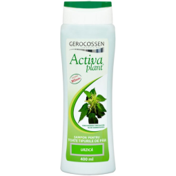 Sampon urzica toate tipurile par ActivaPlant 400ml - GEROCOSSEN