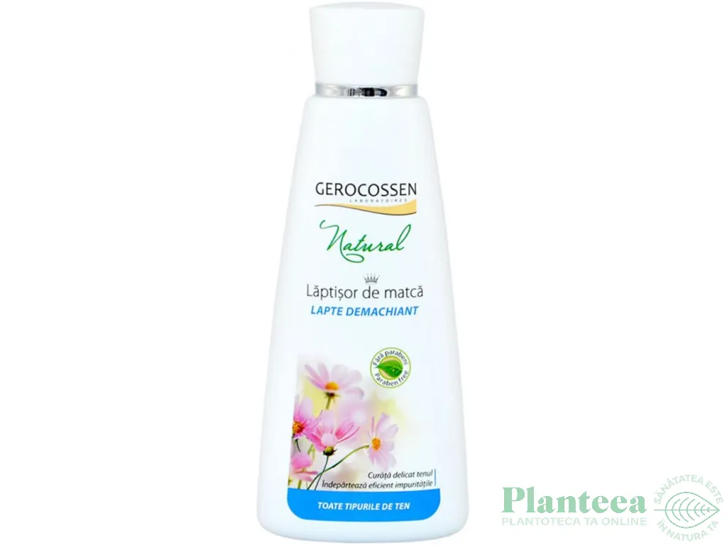 Lapte demachiant Natural LM 200ml - GEROCOSSEN