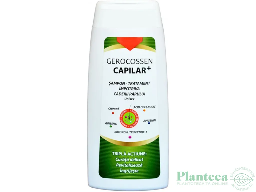 Sampon tratament imp caderii parului unisex Capilar+ 275ml - GEROCOSSEN