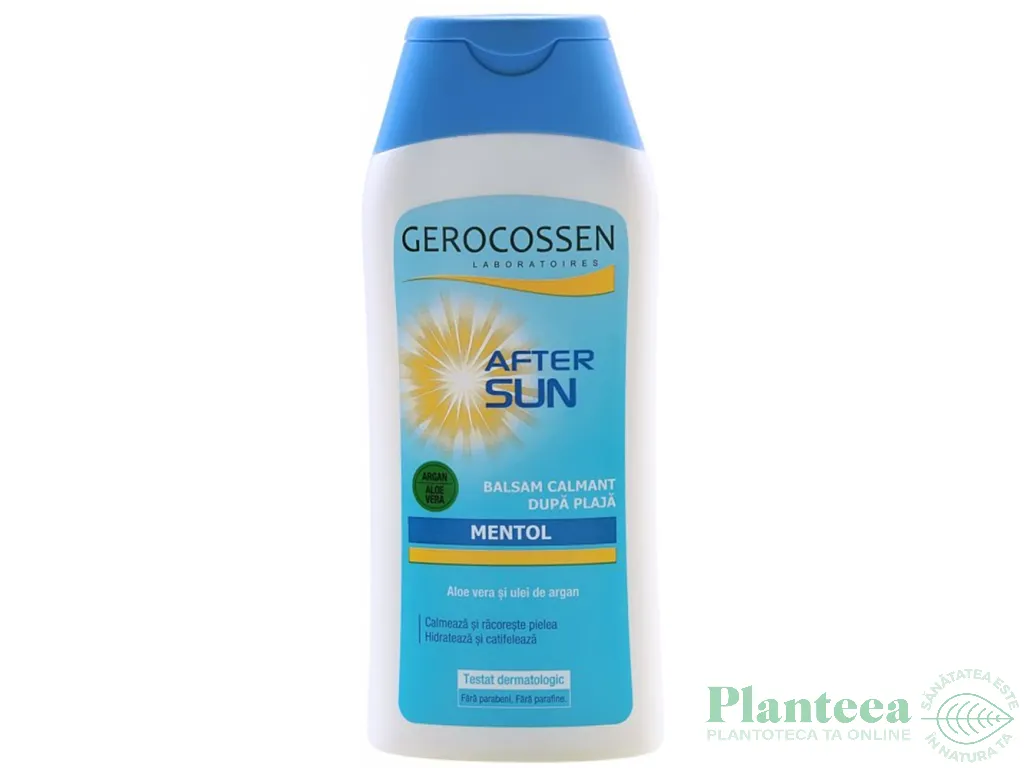 Balsam dupa plaja calmant mentol Sun 200ml - GEROCOSSEN