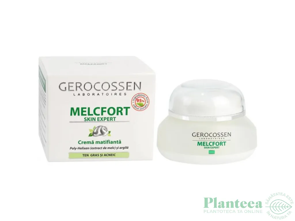 Crema matifianta ten gras/acneic Melcfort 35ml - GEROCOSSEN