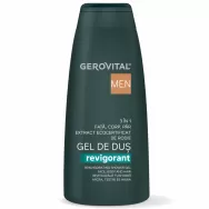 Gel dus 3in1 revigorant barbati 400ml - GEROVITAL MEN