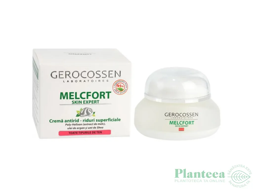 Crema antirid riduri superficiale Melcfort 35ml - GEROCOSSEN