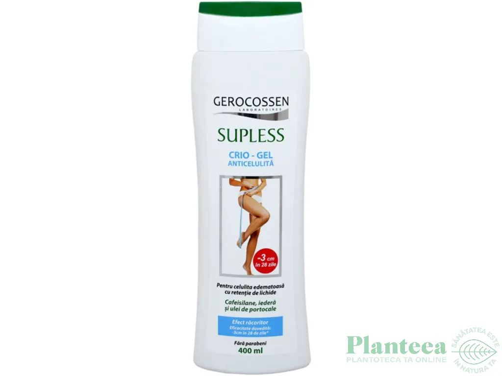 Gel anticelulita crio Supless 400ml - GEROCOSSEN