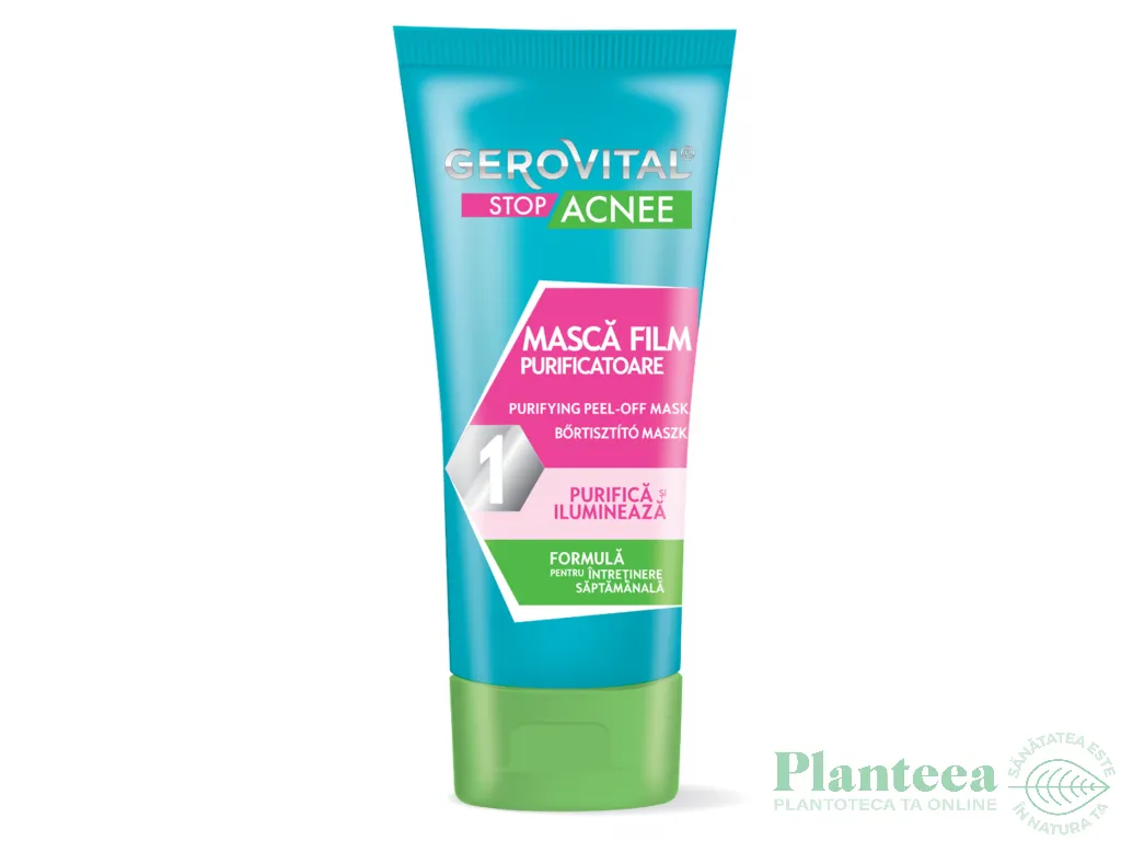 Masca film purificatoare 100ml - GEROVITAL STOP ACNEE