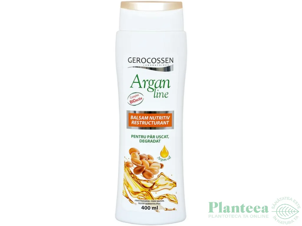 Balsam par nutritiv restructurant ArganLine 400ml - GEROCOSSEN