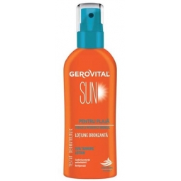 Lotiune bronzanta pt plaja spf0 150ml - GEROVITAL SUN