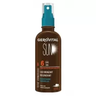 Ulei bronzant regenerant spf6 150ml - GEROVITAL SUN