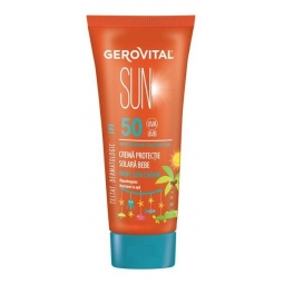 Crema protectie solara bebe spf50 100ml - GEROVITAL SUN