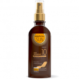 Ulei bronzant protector spf10 150ml - GEROVITAL SUN