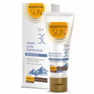 Crema fata protectie solara Alpin spf30 30ml - GEROVITAL SUN