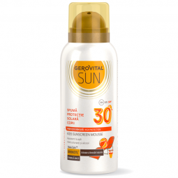 Spuma protectie solara spf30 copii 100ml - GEROVITAL SUN