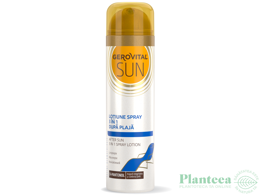 Lotiune spray dupa plaja 3in1 150ml - GEROVITAL SUN