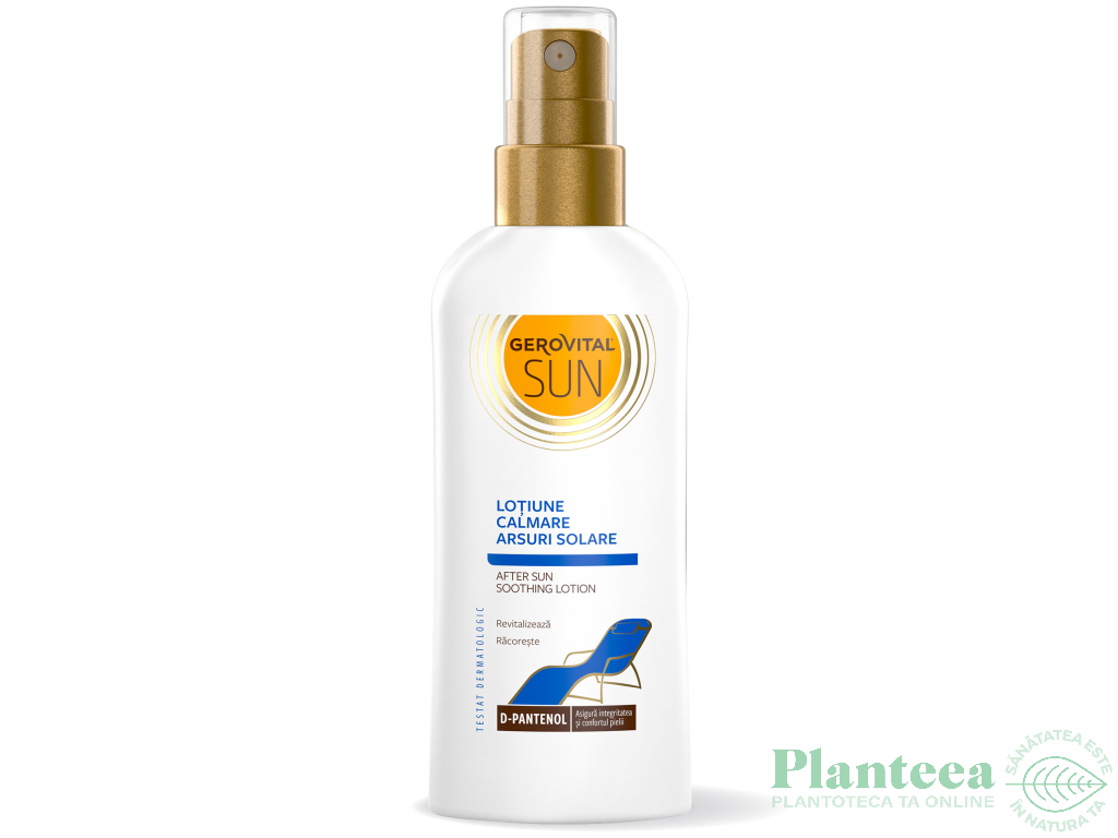 Lotiune calmare arsuri solare 150ml - GEROVITAL SUN