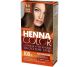 Vopsea crema par permanenta fara amoniac 5.0 blond inchis 115ml - HENNA COLOR