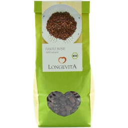 Fasole rosie boabe eco 500g - LONGEVITA
