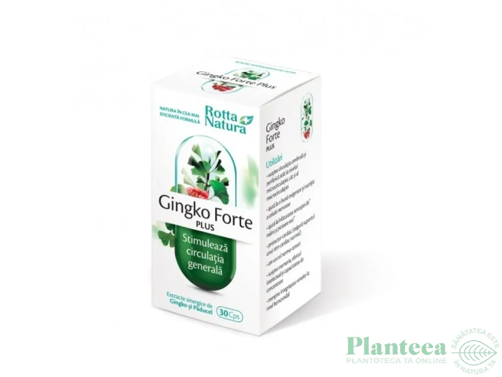 Ginkgo forte plus 30cps - ROTTA NATURA