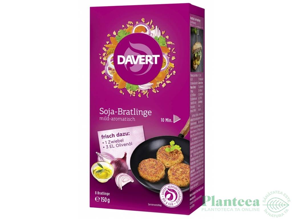 Premix chiftelute vegetale soia eco 150g - DAVERT