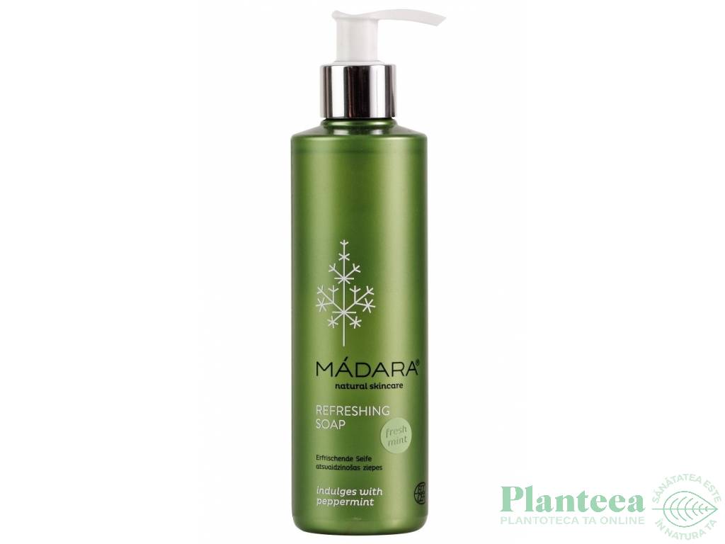 Gel dus revigorant fresh mint 250ml - MADARA