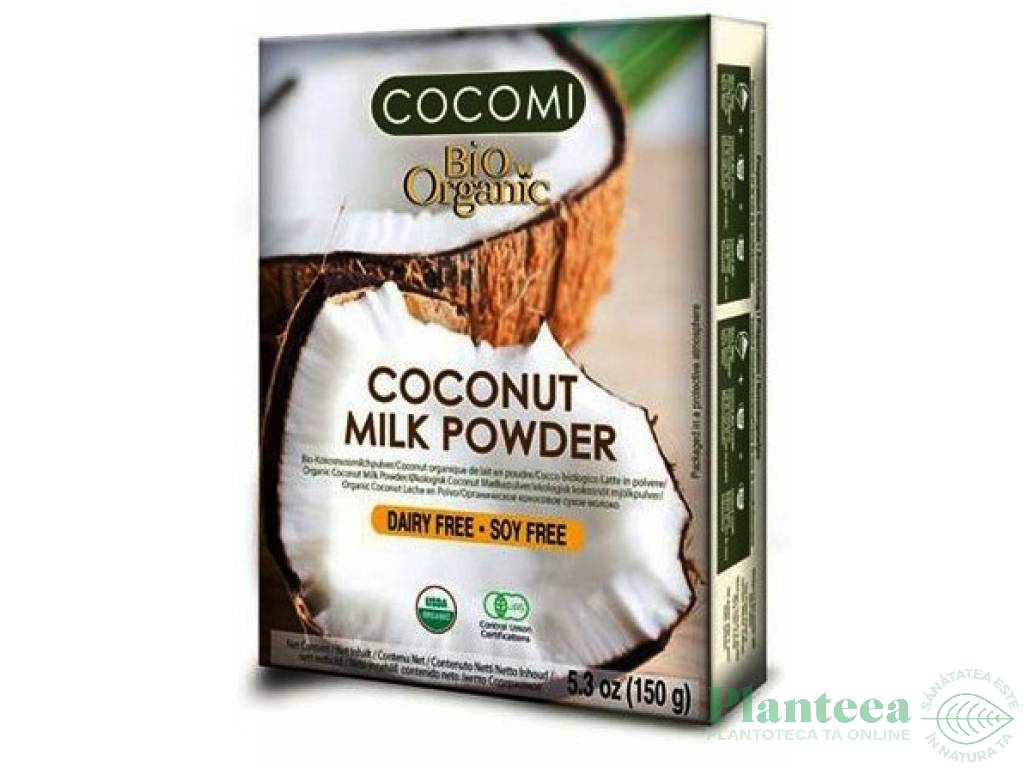 Lapte praf cocos eco 150g - COCOMI