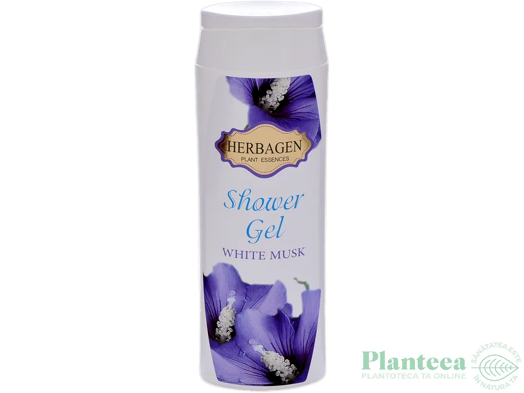 Gel dus mosc alb Tea Time 250ml - HERBAGEN
