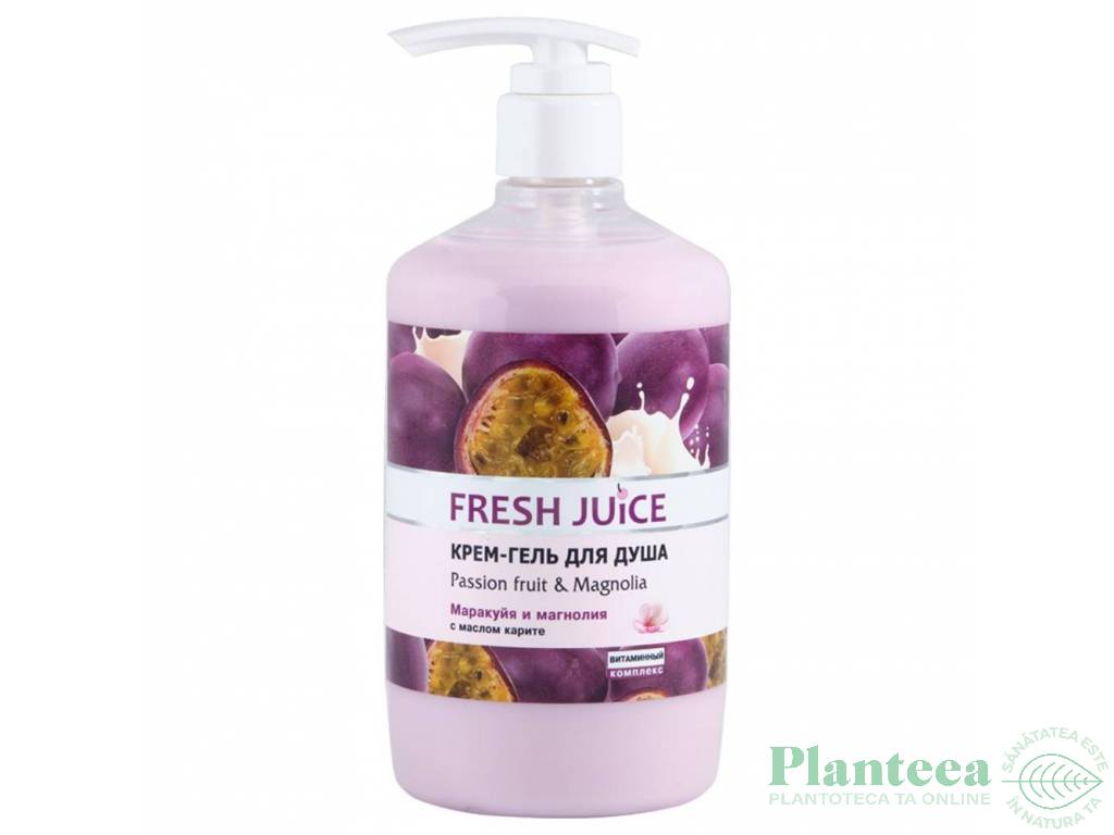 Gel dus cremos passion fruit magnolia 750ml - FRESH JUICE