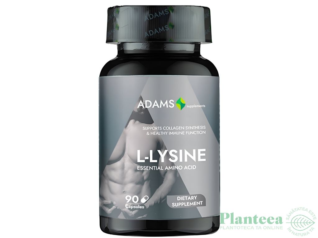 Llysine 500mg 90cps - ADAMS SUPPLEMENTS