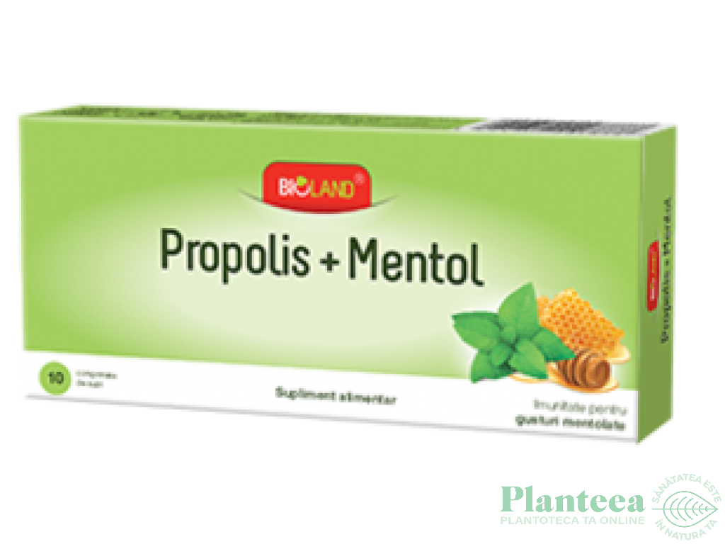 Propolis mentol 10cp - BIOLAND