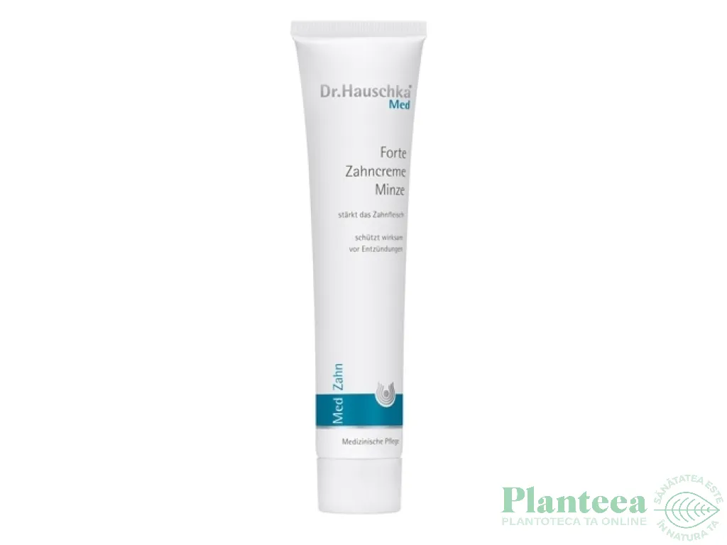 Pasta dinti forte menta 75ml - DR HAUSCHKA