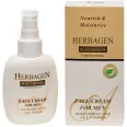 Crema fata barbati ulei jojoba vit A E 100g - HERBAGEN