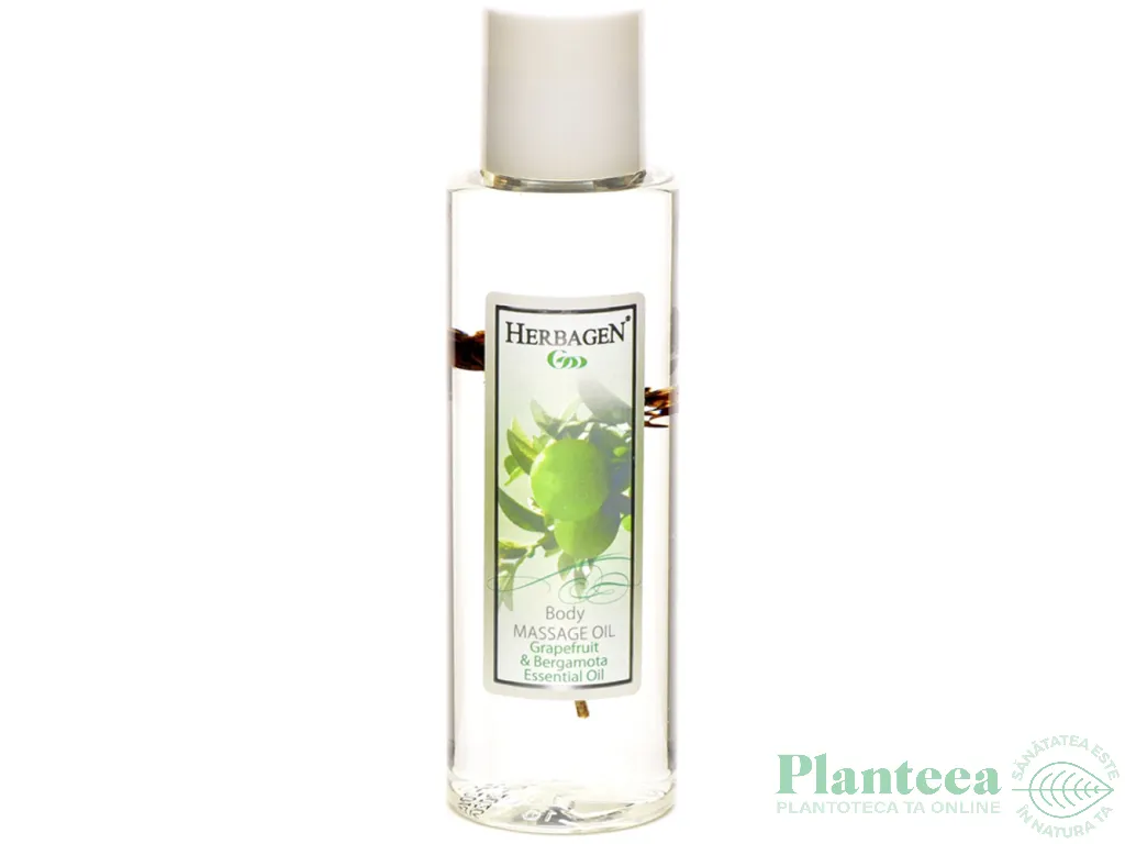 Ulei masaj corp bergamota grepfrut 100ml - HERBAGEN