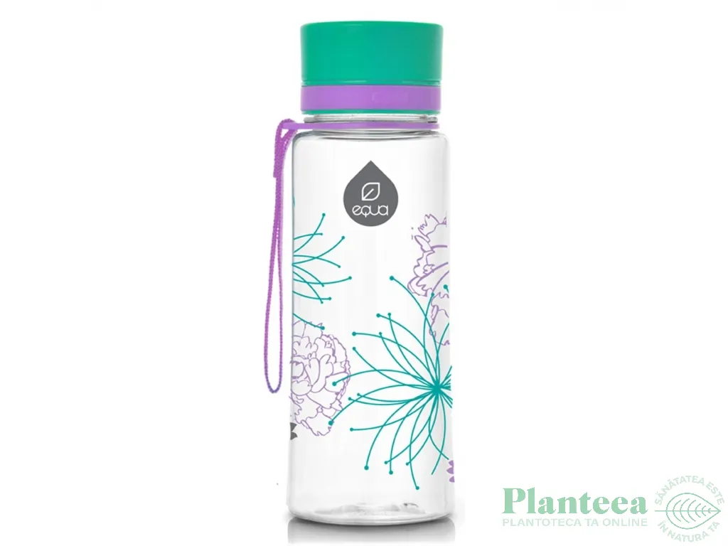Bidon lichide fara BPA flori 400ml - EQUA