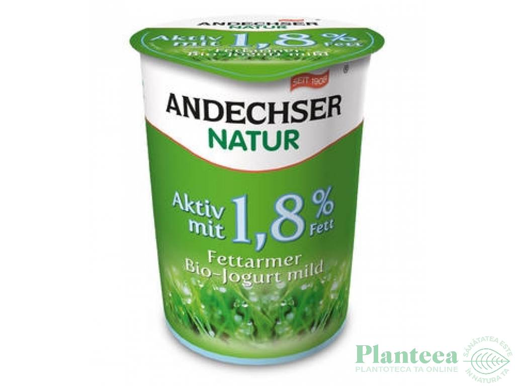 Iaurt natur 1,8%gr 500g - ANDECHSER