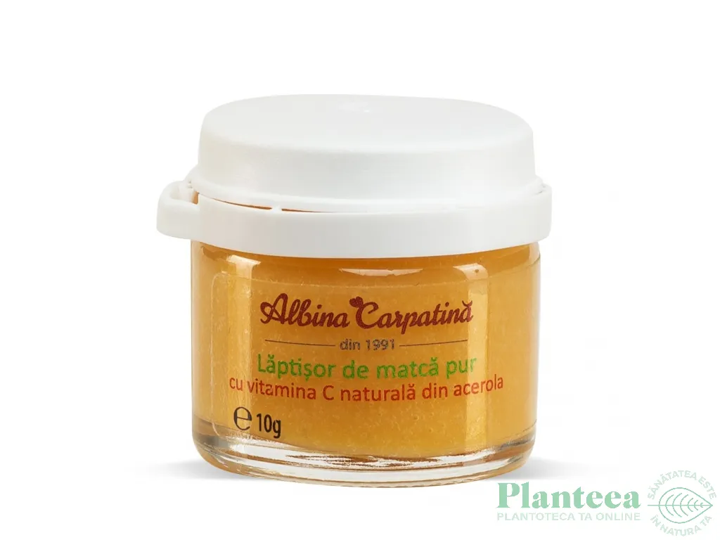 Laptisor matca pur crud vitamina C acerola 10g - ALBINA CARPATINA