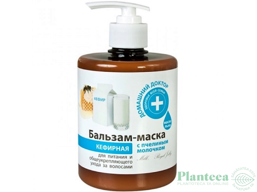 Balsam masca par nutritiv fortifiant kefir laptisor matca 500ml - DR CASEI