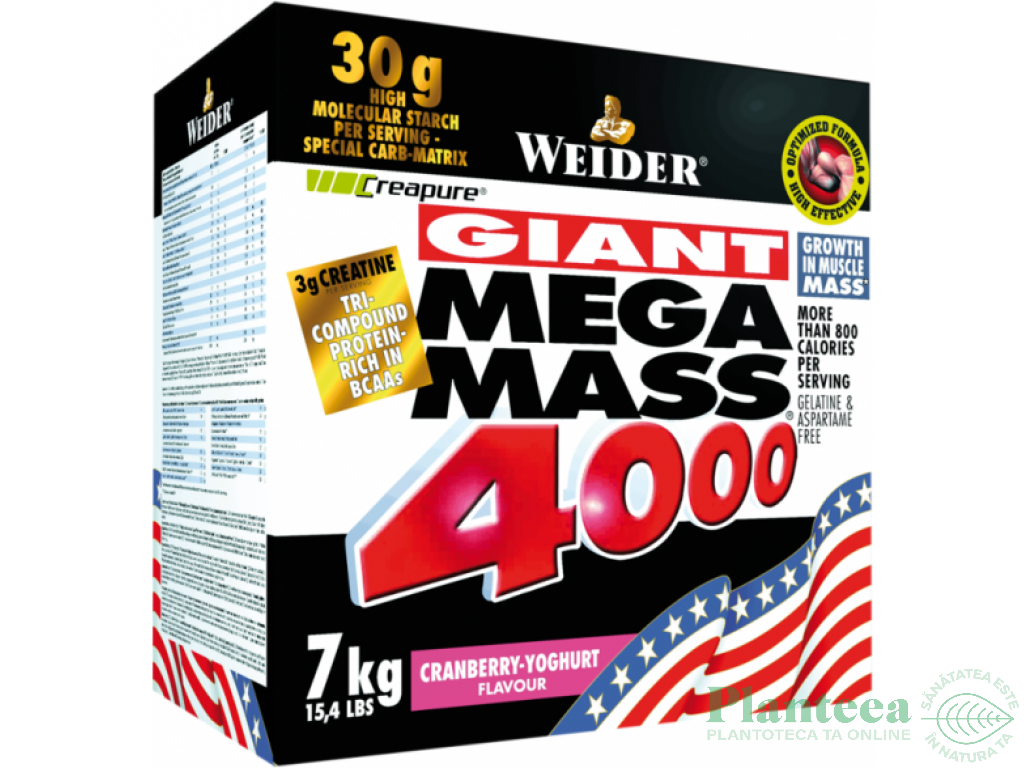 Gigant mega mass 4000 merisoare 7kg - WEIDER