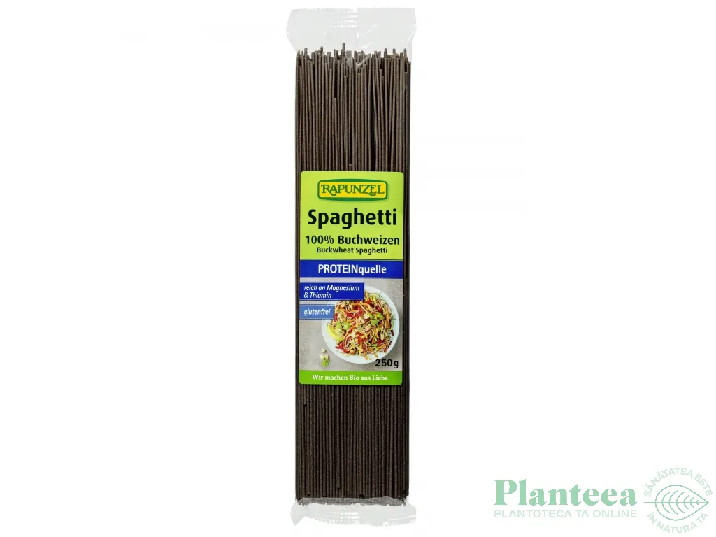 Paste spaghete hrisca integrala fara gluten eco 250g - RAPUNZEL