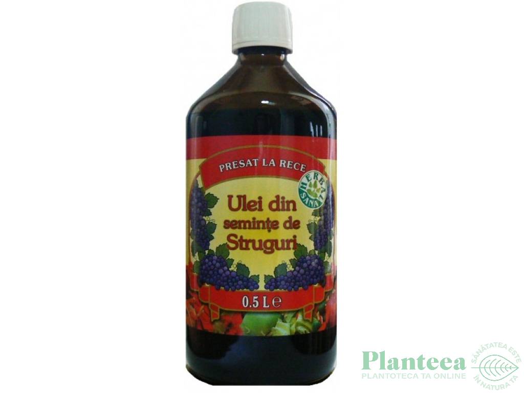 Ulei samburi struguri 500ml - HERBAL SANA