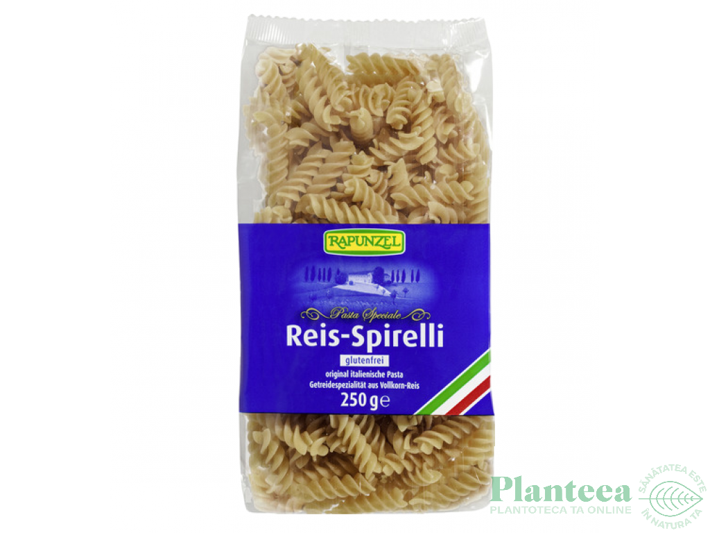 Paste spirale orez integral eco 250g - RAPUNZEL