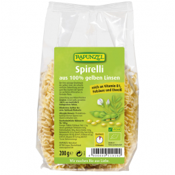 Paste spirale linte galbena eco 200g - RAPUNZEL