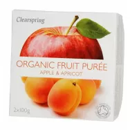 Piure mere caise 2x100g - CLEARSPRING
