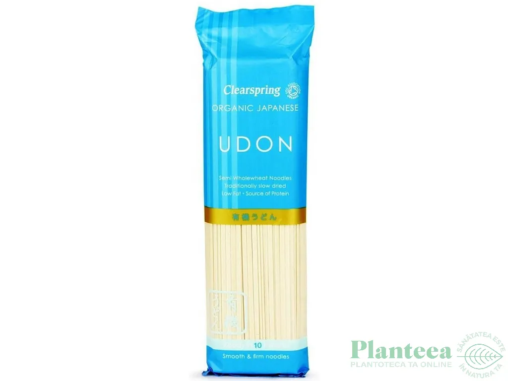 Paste taitei subtiri grau Udon eco 200g - CLEARSPRING