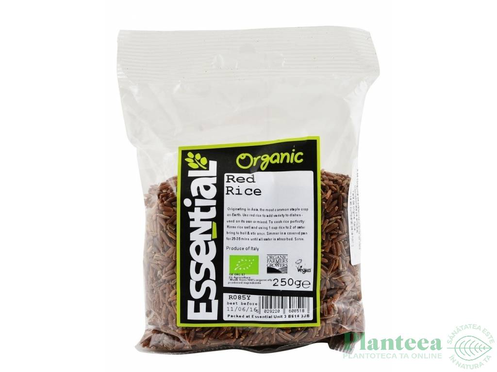 Orez rosu eco 250g - ESSENTIAL ORGANIC