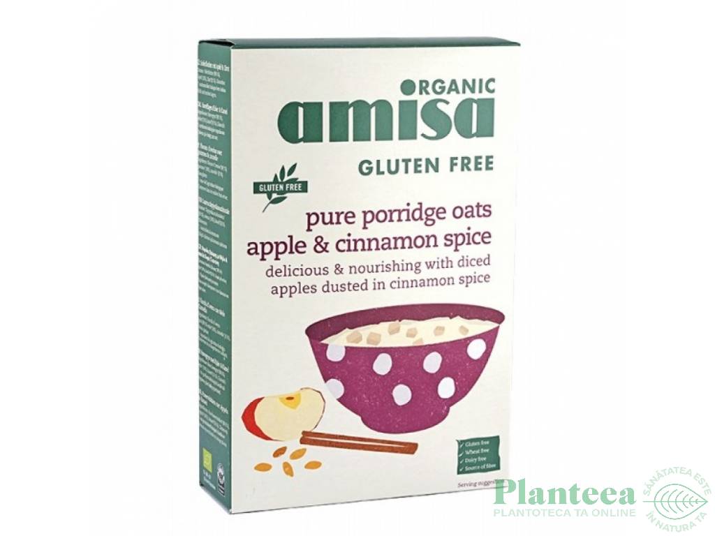 Porridge ovaz mar scortisoara fara gluten eco 300g - AMISA