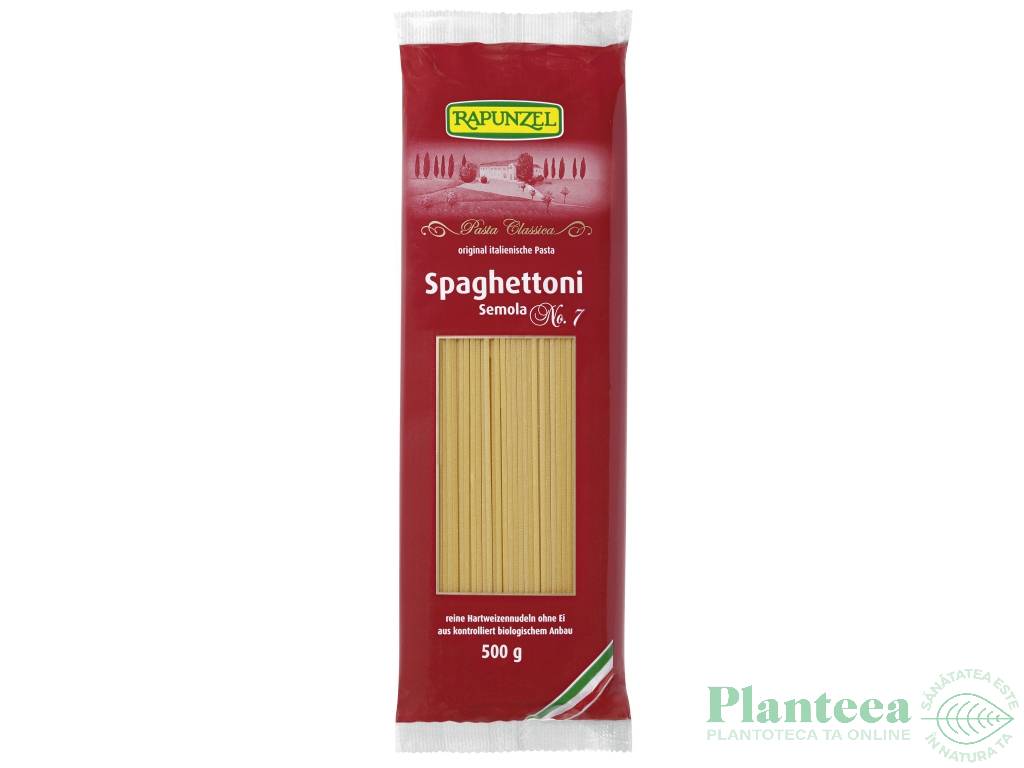  Paste spaghete grau semola nr7 eco 500g - RAPUNZEL